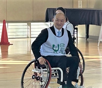 2月16日日本財団パラスポーツサポートセンターによる「あすチャレ！」視察の写真