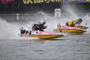 ボートレースの風景の写真