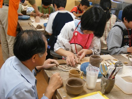 陶芸教室の画像