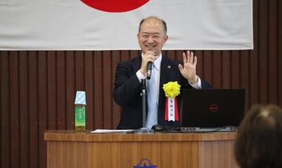 4月25日東青梅老壮大学記念講演の写真