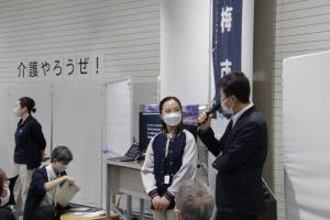 介護のお話ブース（当日の様子）
