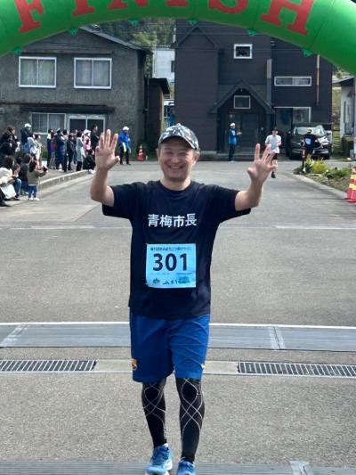 10月20日きみまち二ツ井マラソンの写真