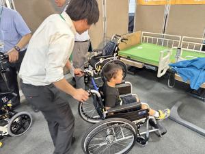 車いす体験
