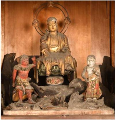 報恩寺木造二童子立像