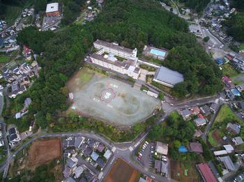 40周年記念行事　航空写真撮影の画像