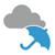 くもり時々雨の画像