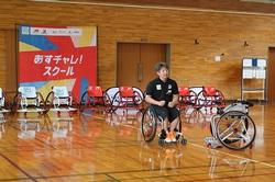 橘貴啓選手来校の画像1