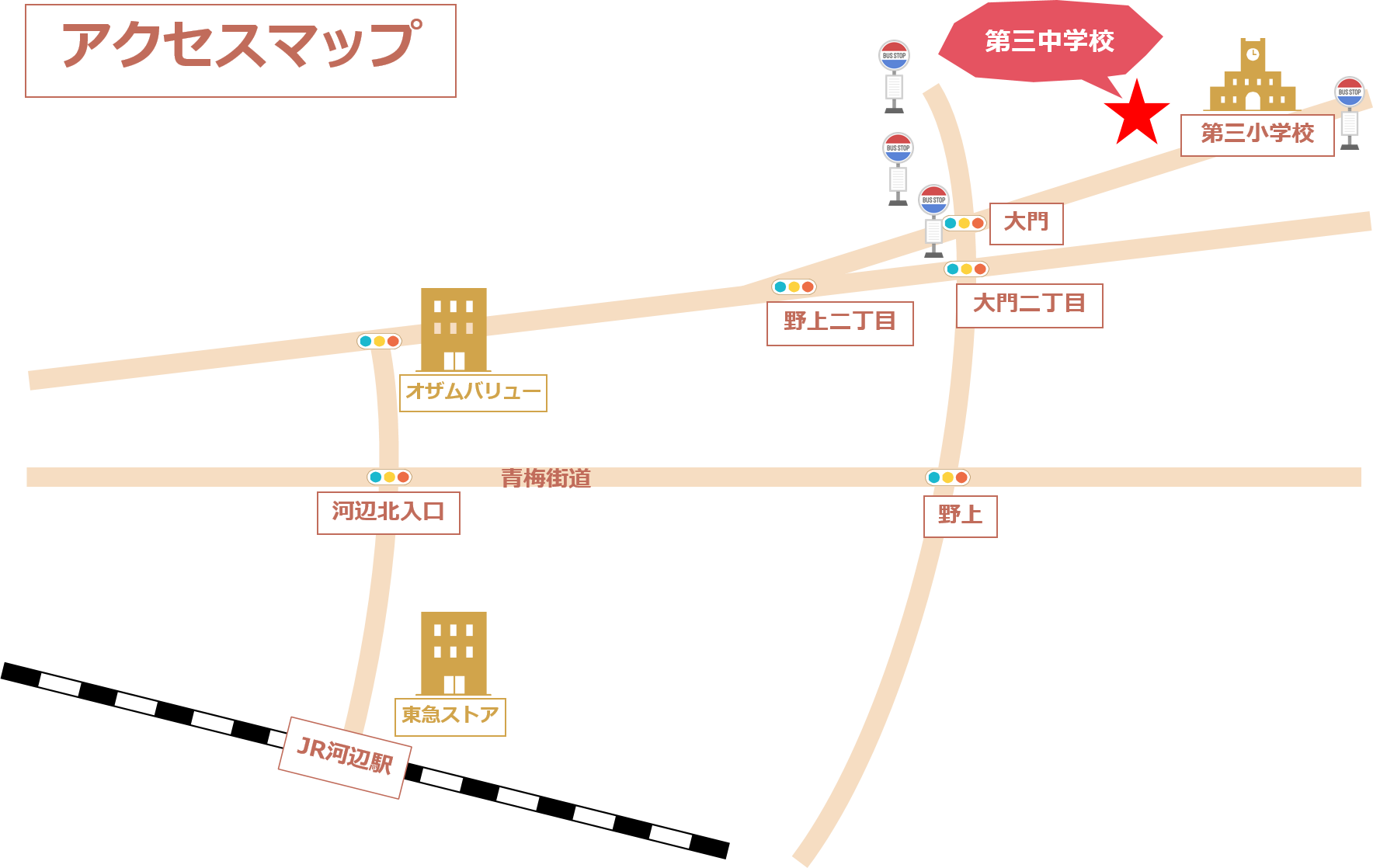 アクセスマップの画像