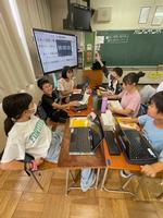 4時間目に、6年2組の教室の画像5