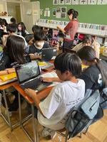 4時間目に、6年2組の教室の画像6