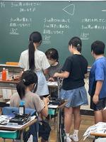 5年2組習字の時間の画像3