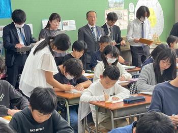 今年参観した授業の中で１番です！！の画像3