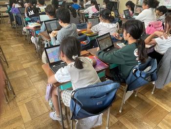 4年2組の「ごんぎつね」も参観して来ましたの画像1