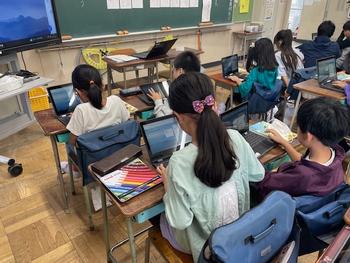 4年2組の「ごんぎつね」も参観して来ましたの画像2