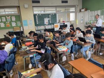 4年2組の「ごんぎつね」も参観して来ましたの画像3