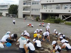 砂遊び・水遊びをしました！ 9月20日の画像9