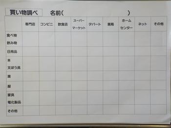 9月20日（金曜日）　社会科「買い物調べ」の画像