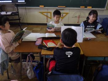 5月7日（水曜日）国語科   「すいせんのラッパ」の画像2