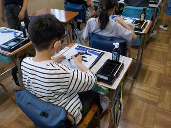 6月7日（金曜日）習字と理科の画像3