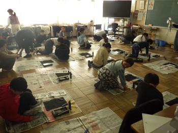 12月24日（火曜日）書き初めの画像2