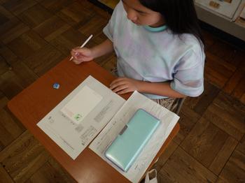 9月9日（月曜日）書写　「手紙の書き方」の画像3