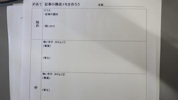 6月5日（水曜日）国語　「地域のみりょくを伝えよう」の画像2