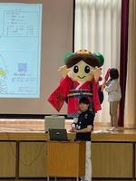 青梅のマスコットキャラクター「ゆめうめちゃん」の画像