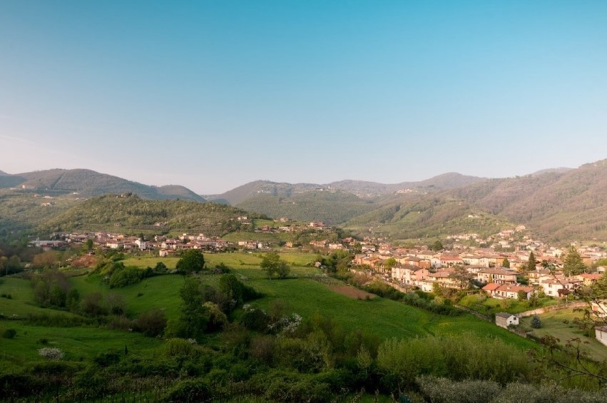 イタリアオーメ市広景