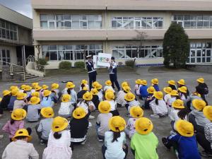 交通安全教室1年生