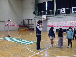 交通安全教室2年生