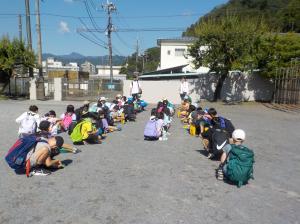 校外学習の写真