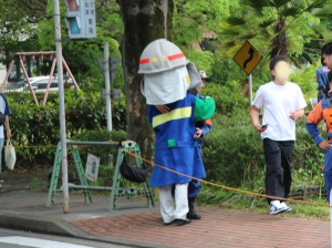 操法審査会の様子