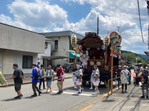 八坂神社例大祭山車