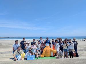 サーフィンの集合写真