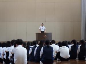 校長先生のお話