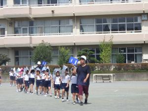 避難訓練①