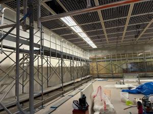 7月の工事状況（第1展示室）