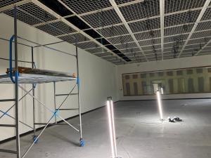 9月の工事状況（第1展示室）