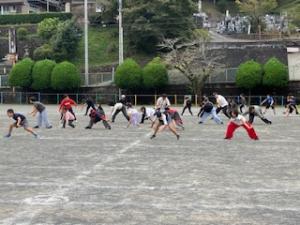 ソーラン披露