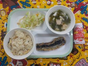 給食の写真