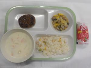 給食の写真