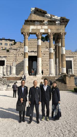 ローマ時代の遺跡の写真