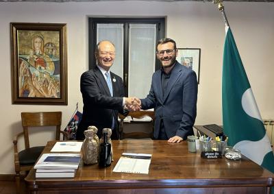 10月8日〜13日イタリア・オーメ市視察の写真