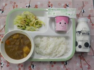 給食の写真