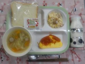 給食の写真