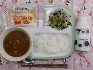 給食の写真