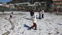 雪遊び④