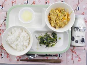 給食の写真