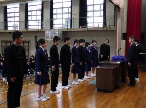 卒業式予行３