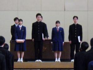 卒業式予行４